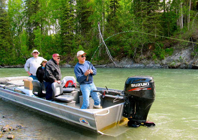 Outboard Jet Boats - Fishtale River Guides | 907-746-2199